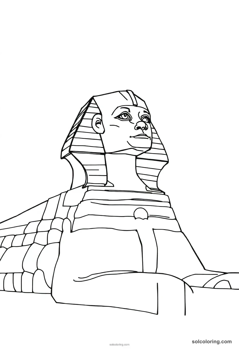 Great Sphinx Of Giza coloring pages