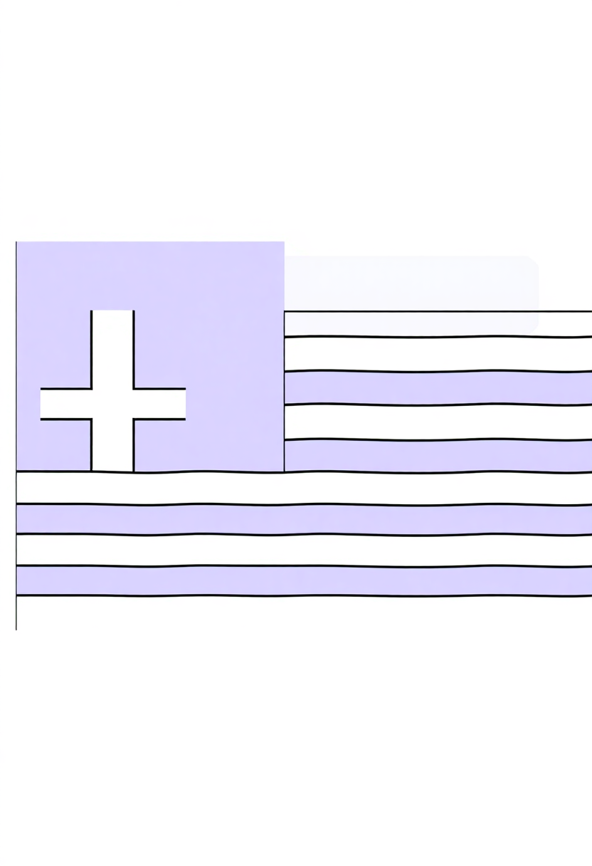 Greek Flag coloring pages