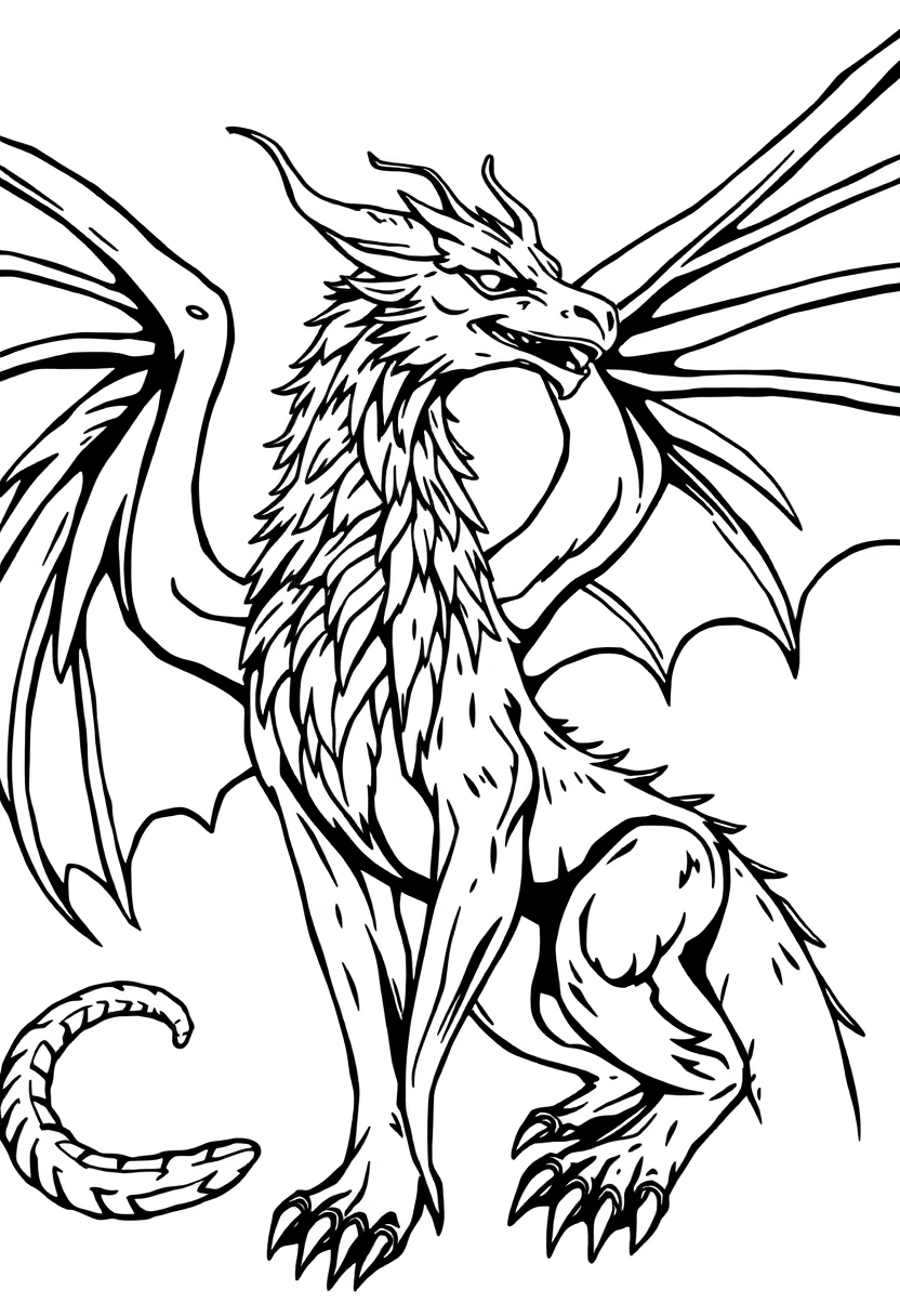 Griffins coloring pages