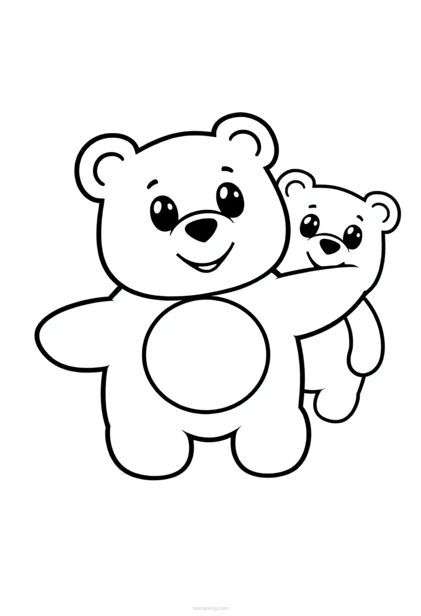 Gummy Bears coloring page for kids