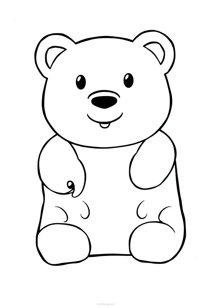 Gummy Bears coloring page for kids