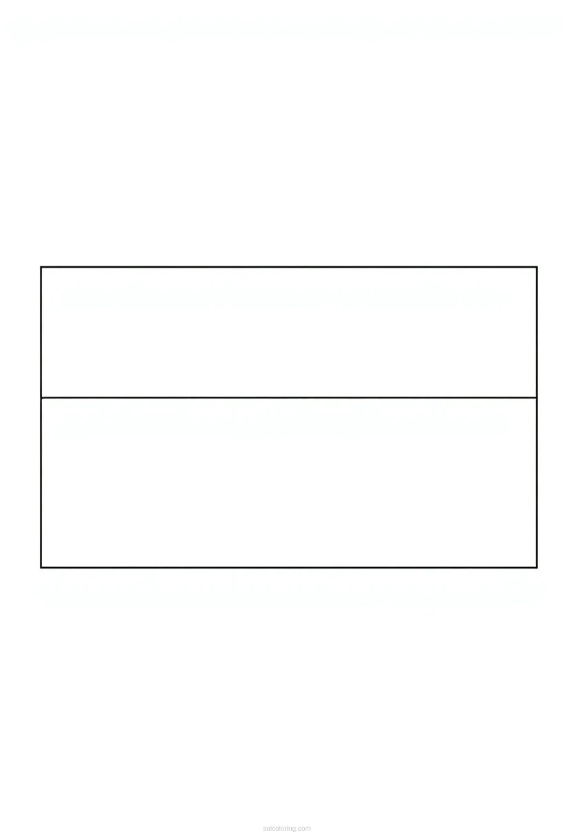 Indonesian Flag coloring pages
