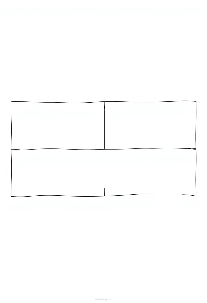Indonesian Flag coloring page for kids