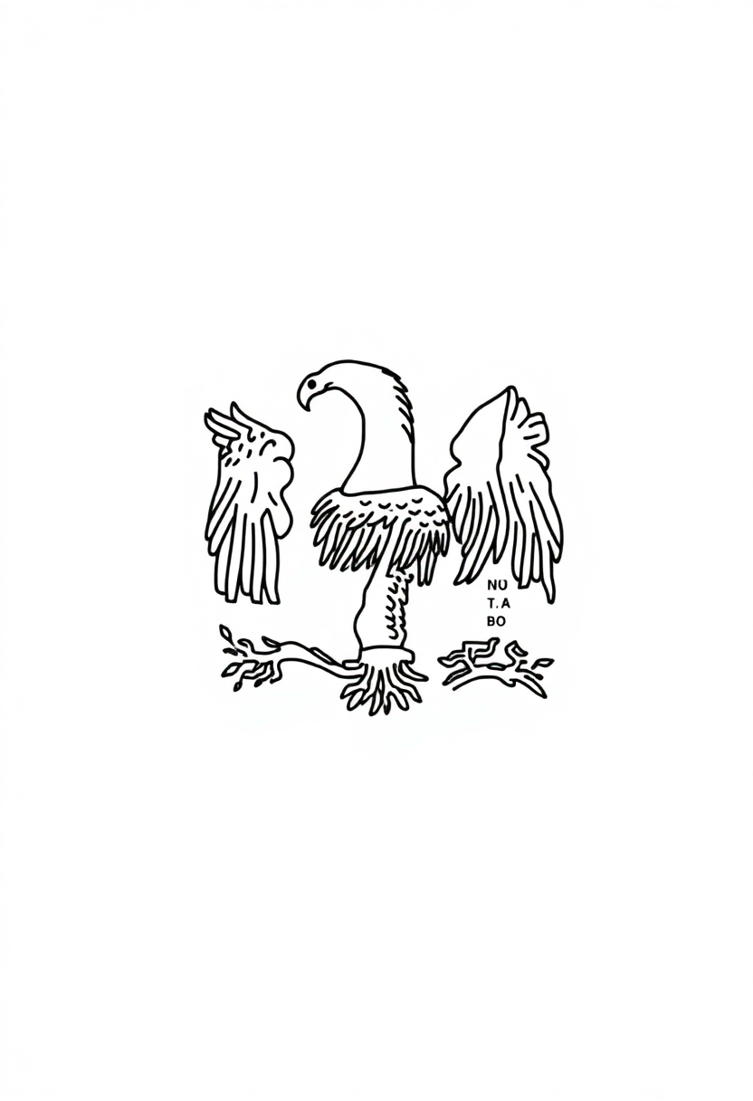 Iowa State Flag coloring page, free printable