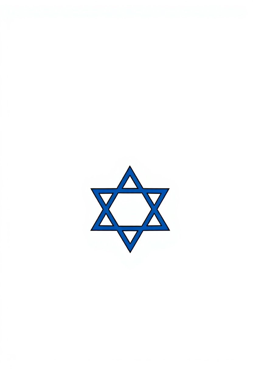 Israeli Flag coloring pages
