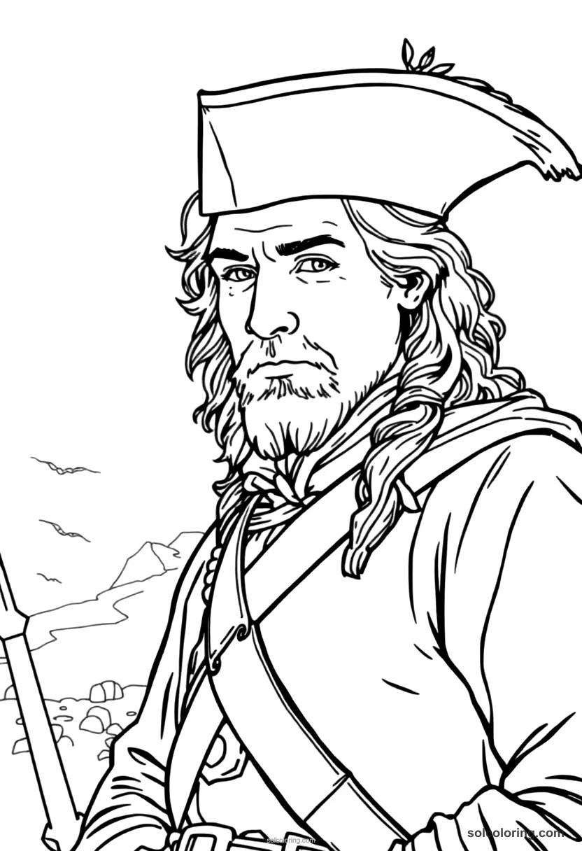 Jacobite Scottish Highland Battle coloring pages
