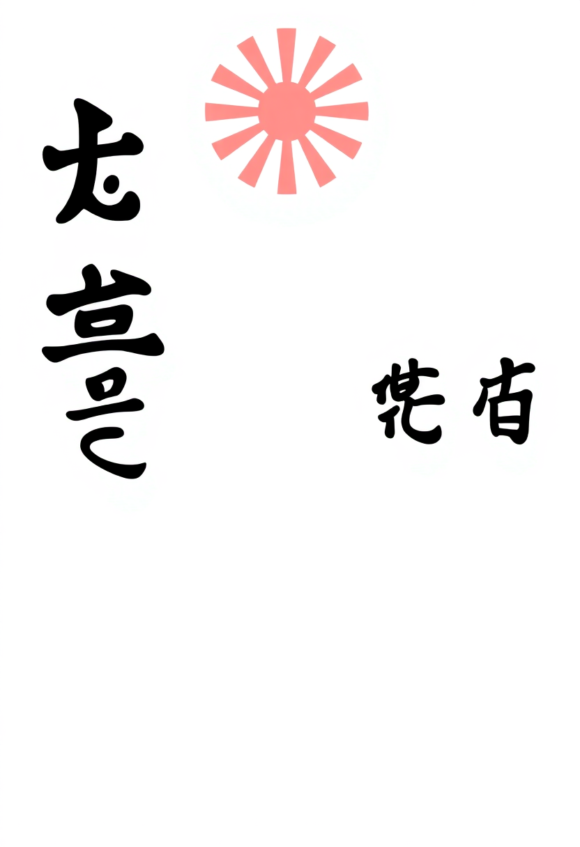Japanese Flag coloring page, free printable