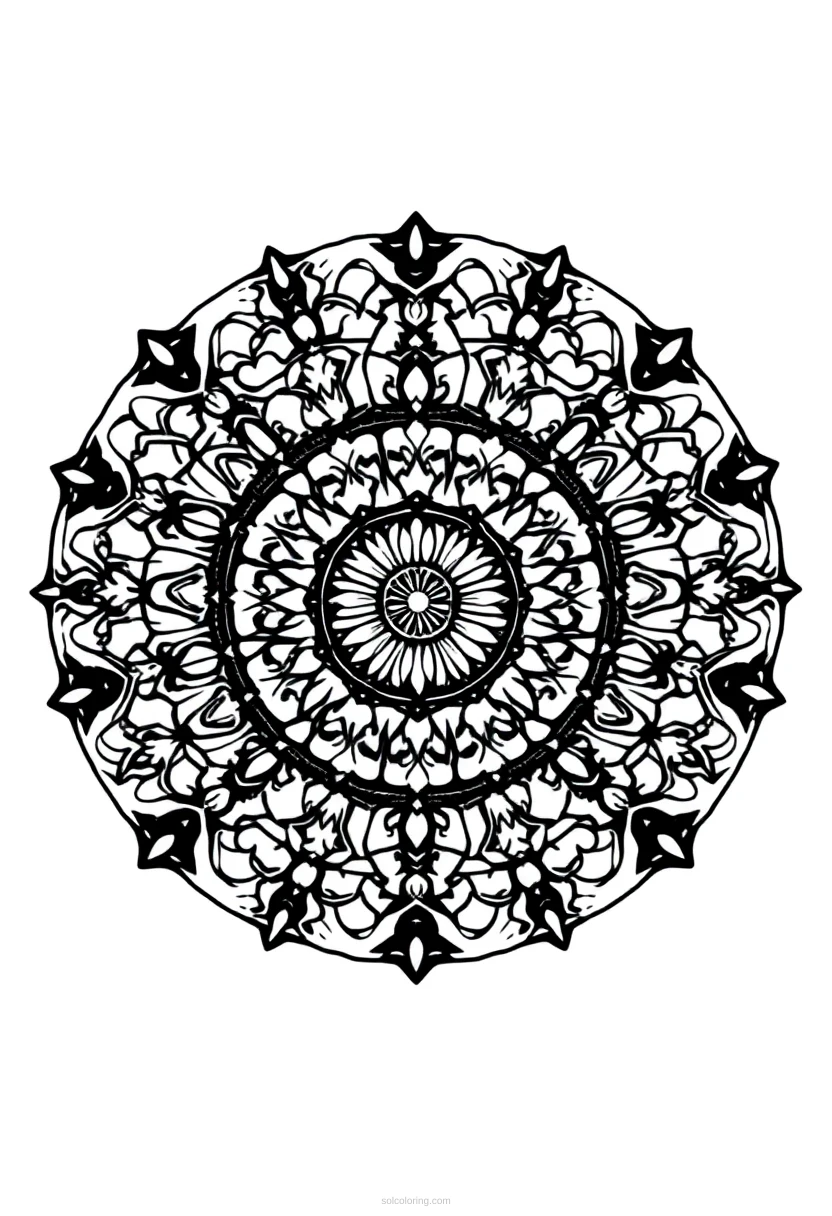 Karate coloring page for kids