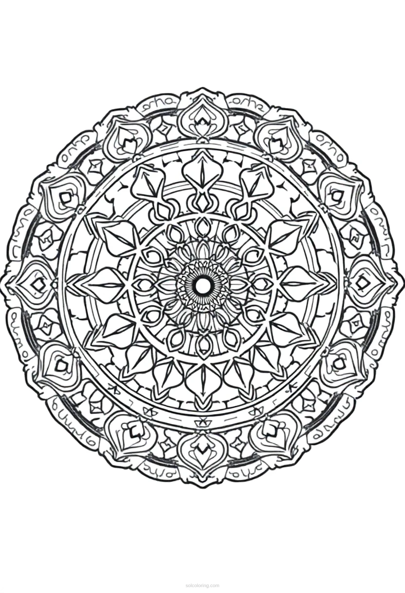 Karate coloring page for kids