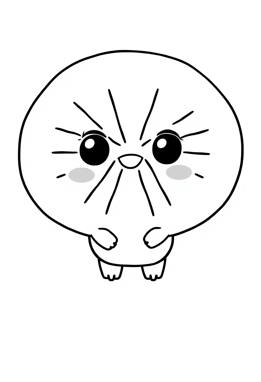 Kiwi Slices coloring page, free printable