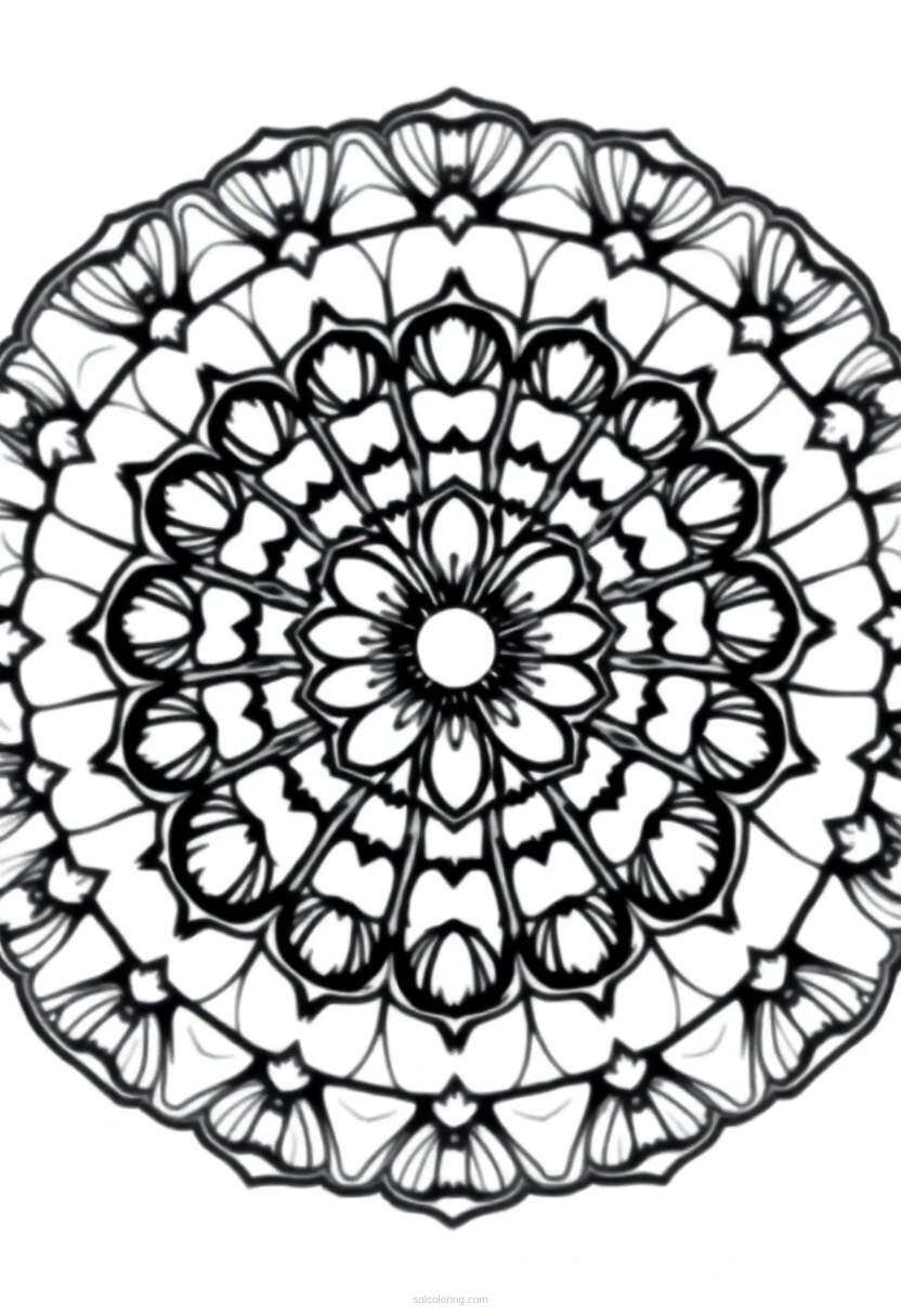 Kiwi Slices coloring page for kids