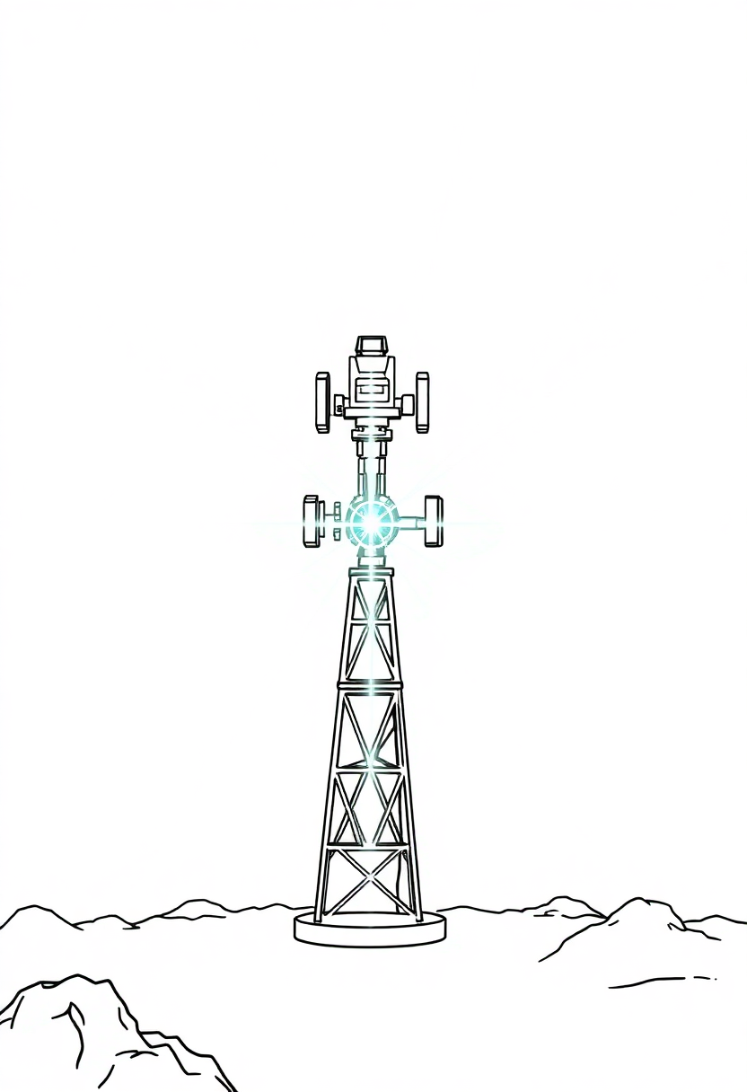 Laser Communication Array coloring page, free printable