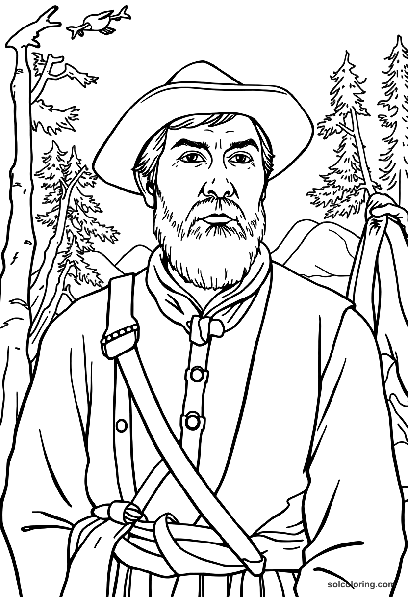 Lewis And Clark Expedition River Camp coloring pages
