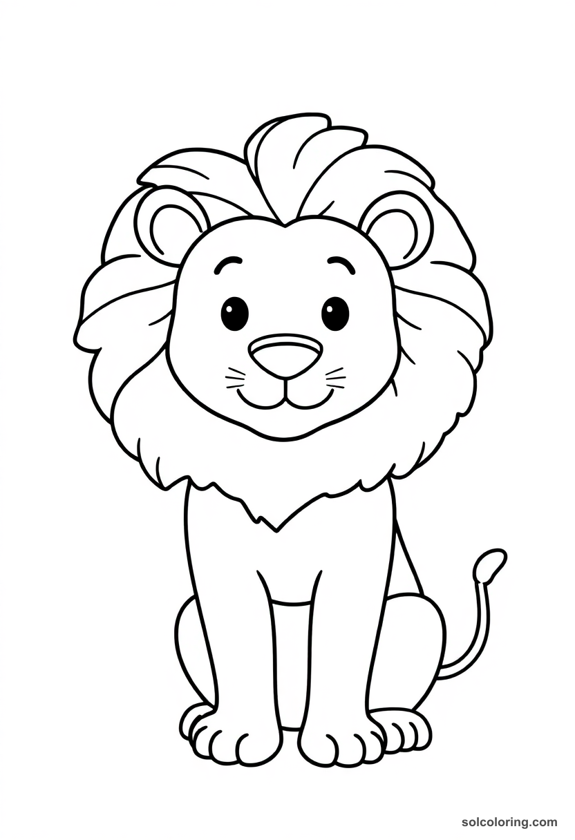 Simple Lion