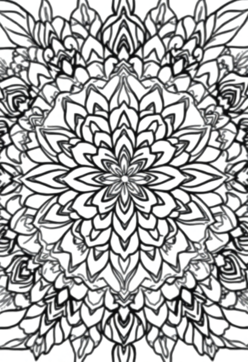 Rose Garden coloring pages