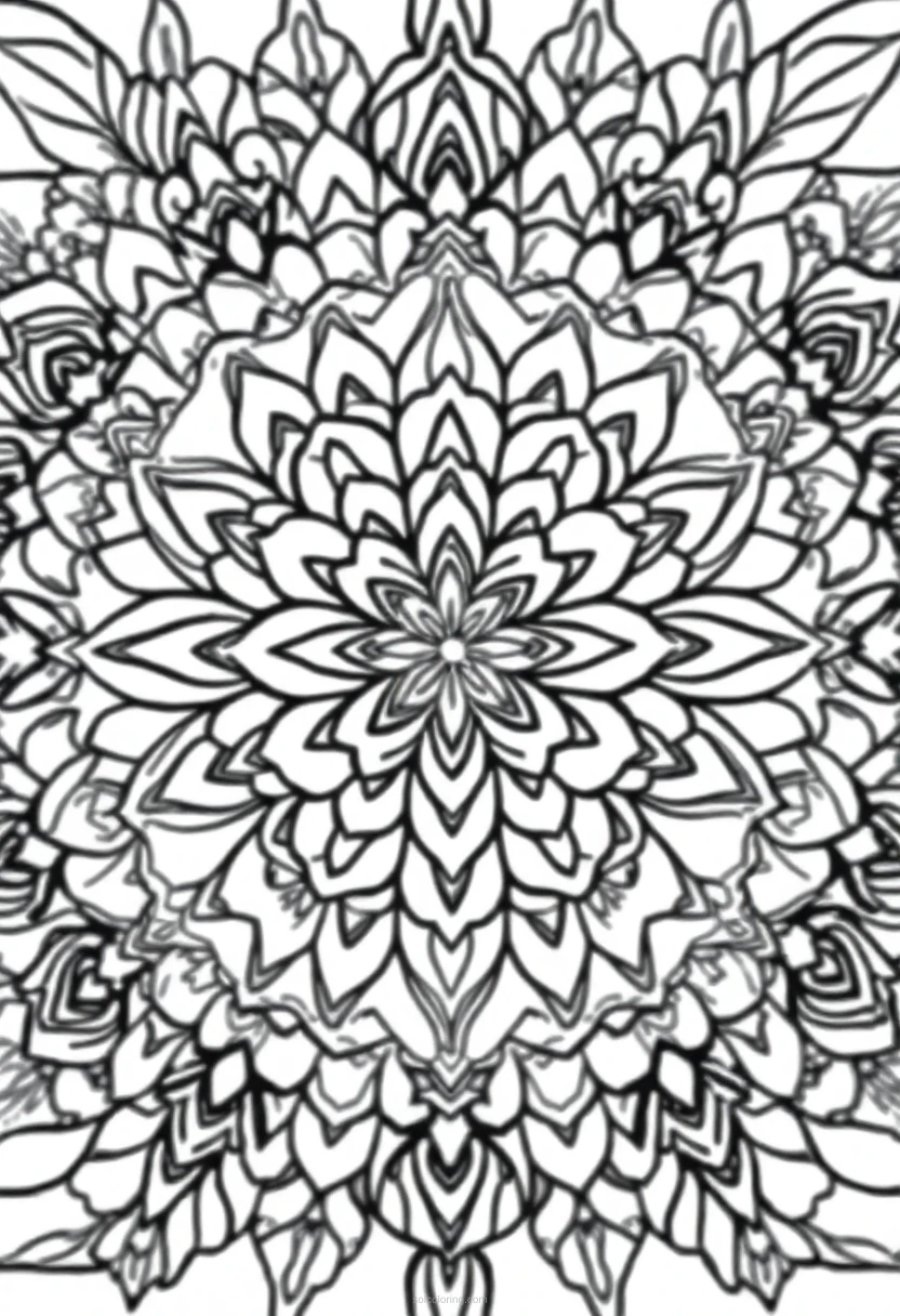 Rose Garden coloring pages