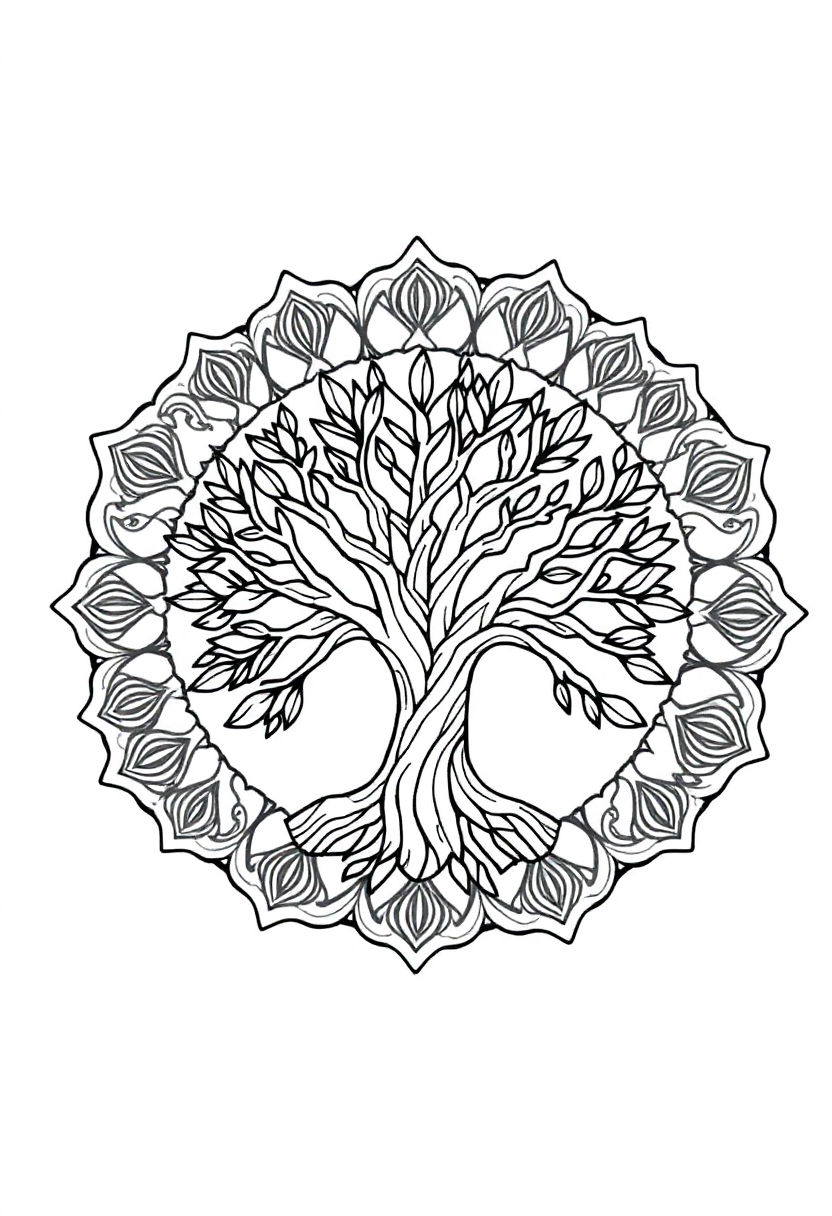 Tree Of Life coloring pages