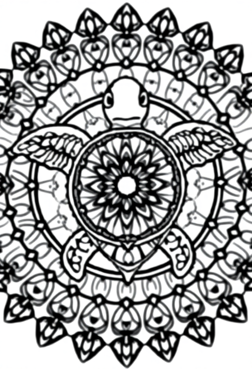 Turtle coloring pages