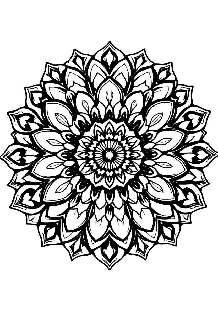 Mango Tropical coloring page, free printable