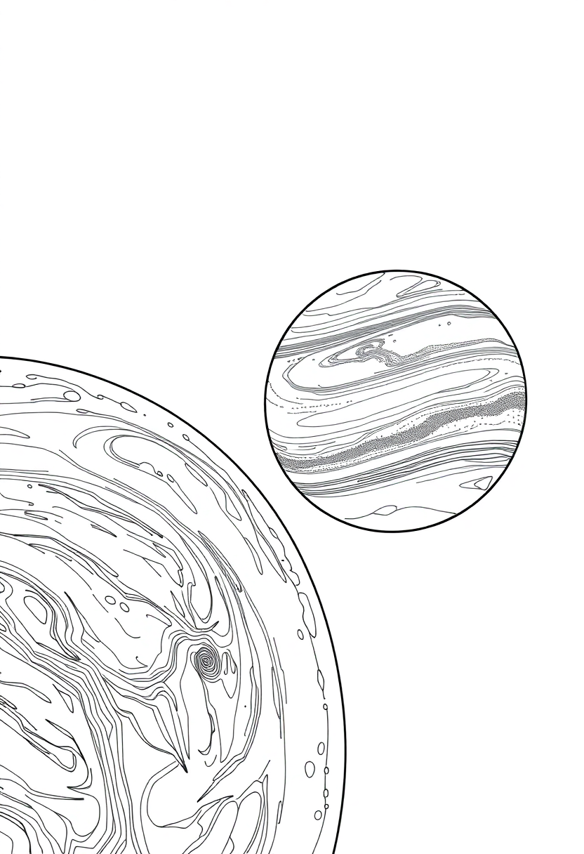 Mercury and Venus coloring page, free printable