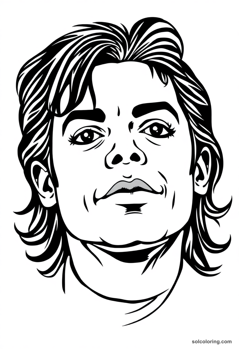Caricature Michael Jackson