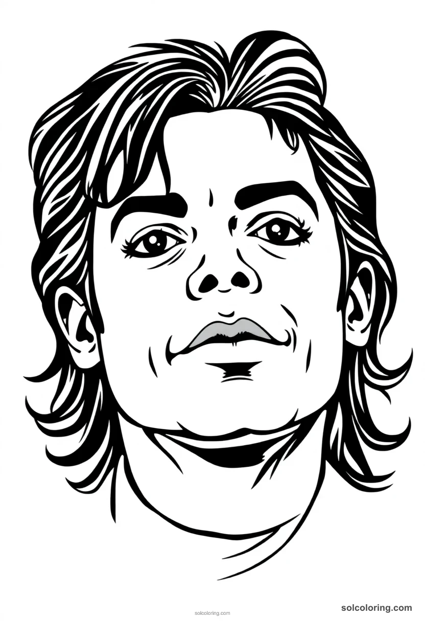 Michael Jackson coloring pages