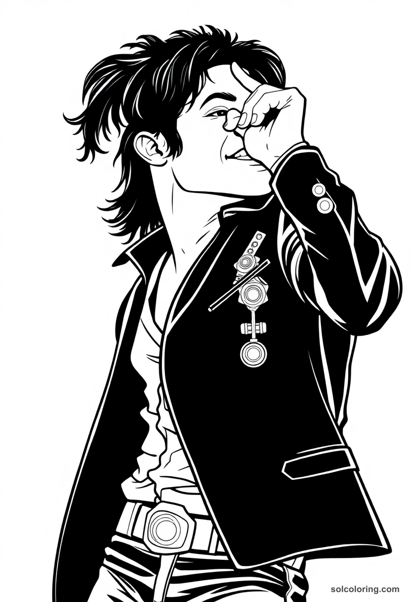 Silhouette Michael Jackson
