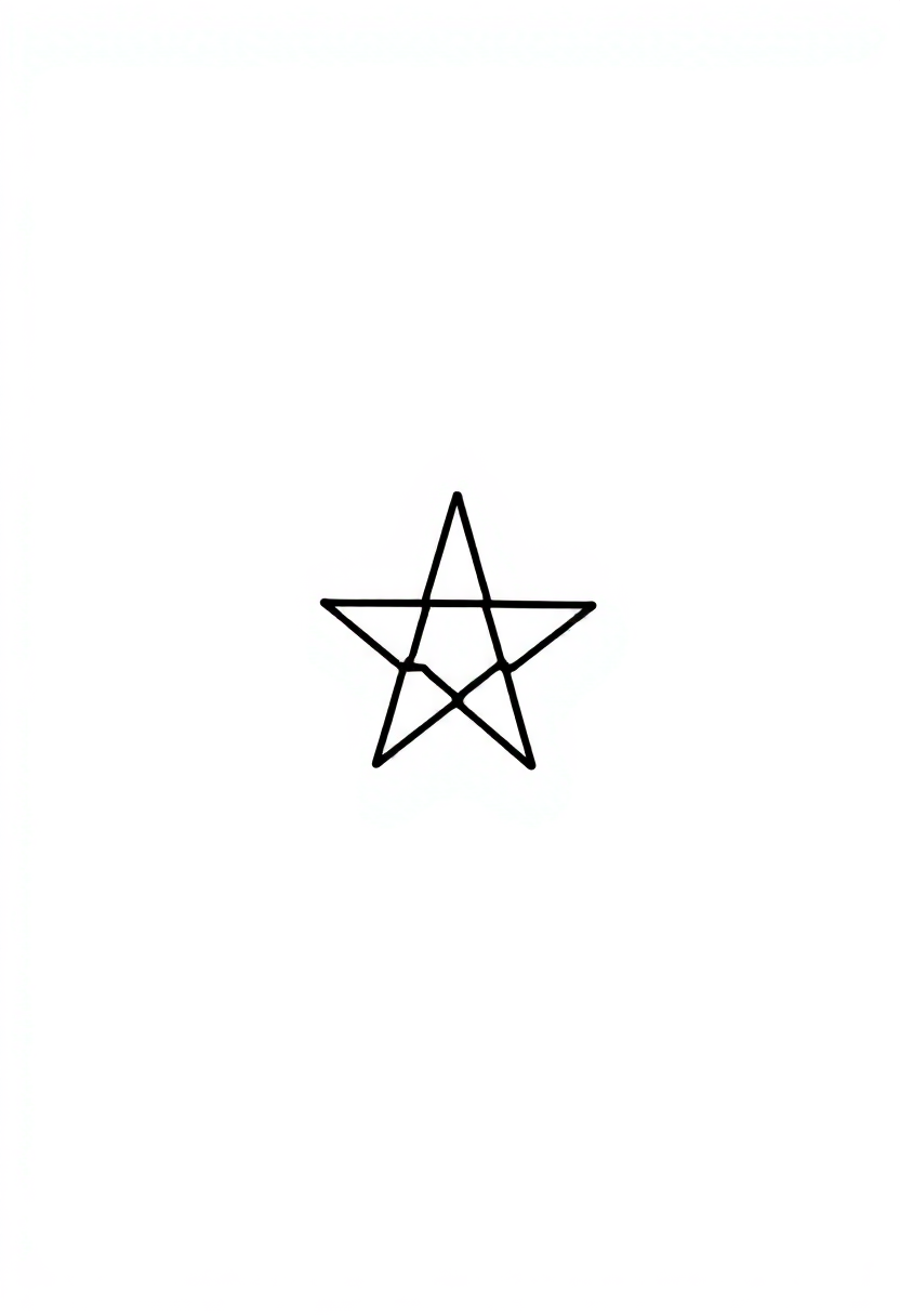 Moroccan Flag coloring page, free printable