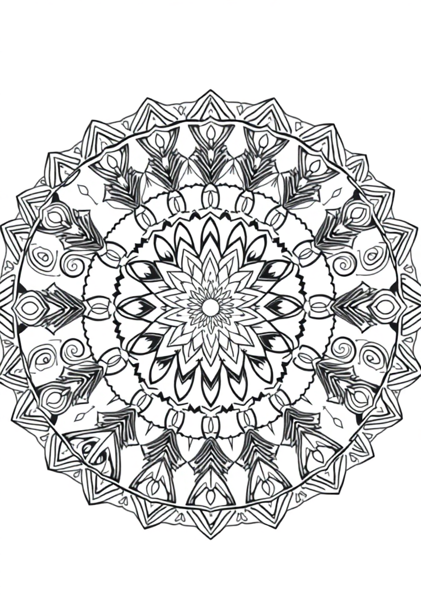 Mountain Biking Trails coloring page, free printable
