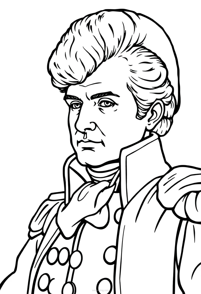Napoleon Bonaparte coloring pages
