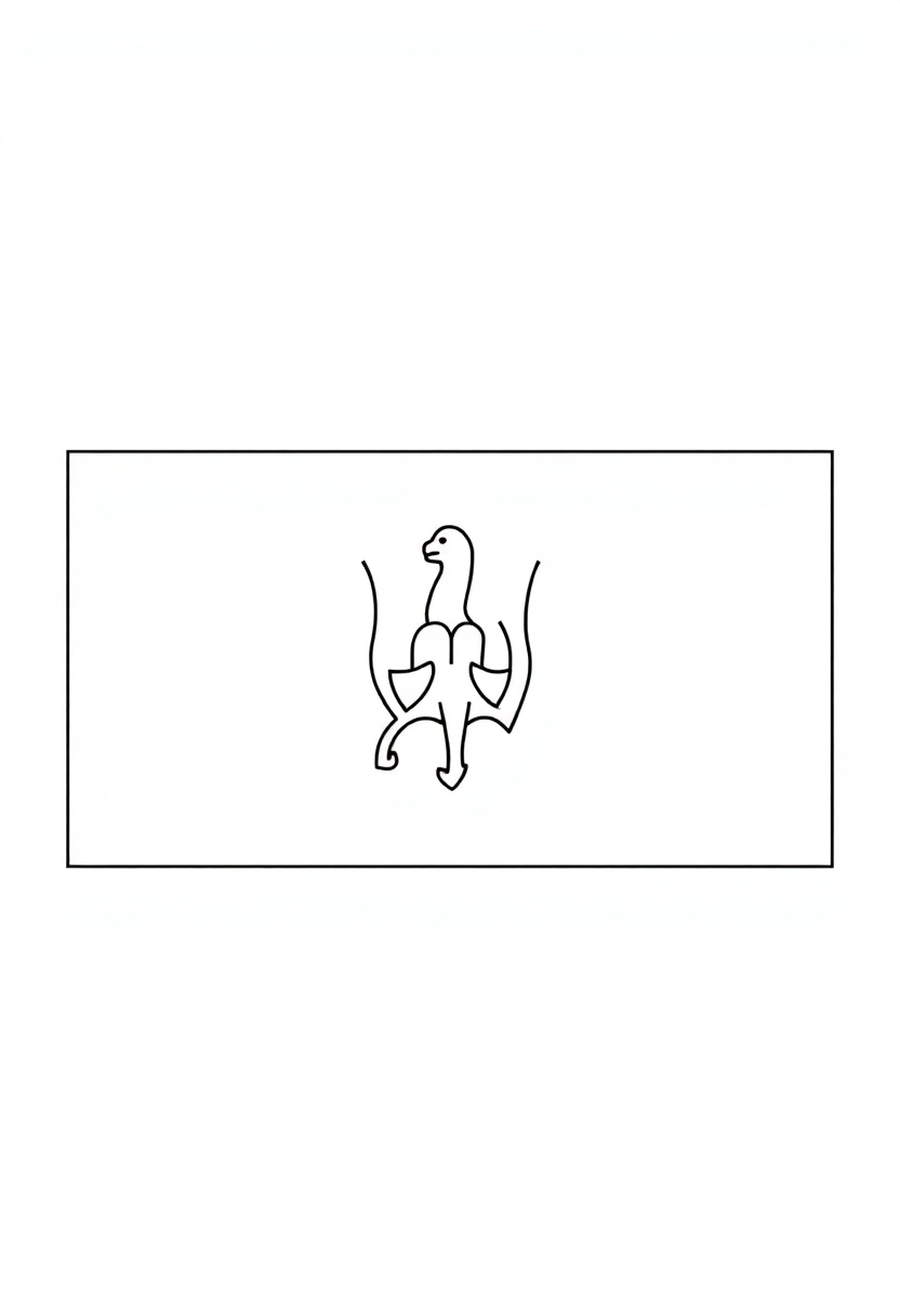 Netherlands Flag coloring pages