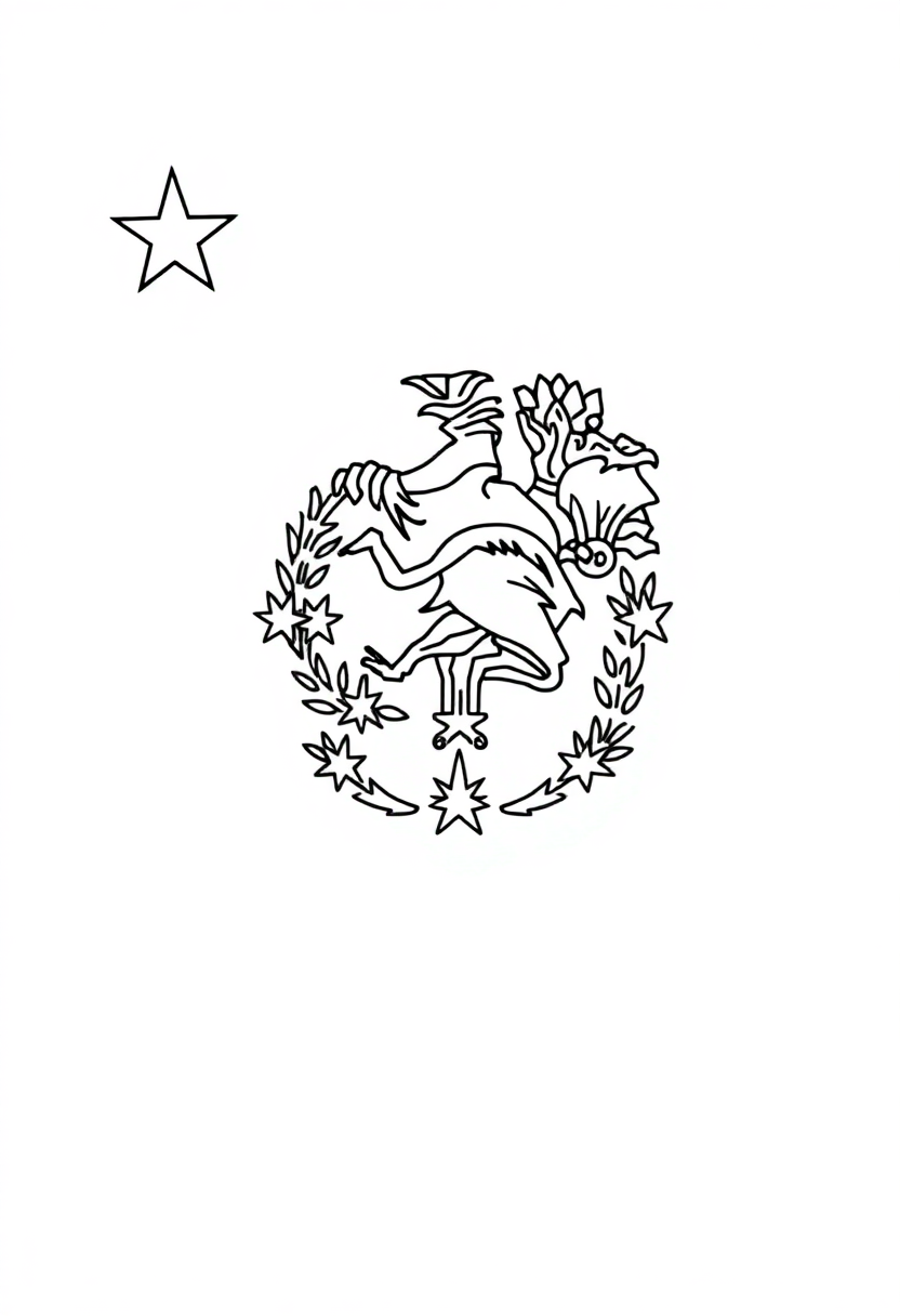 Nevada State Flag coloring pages