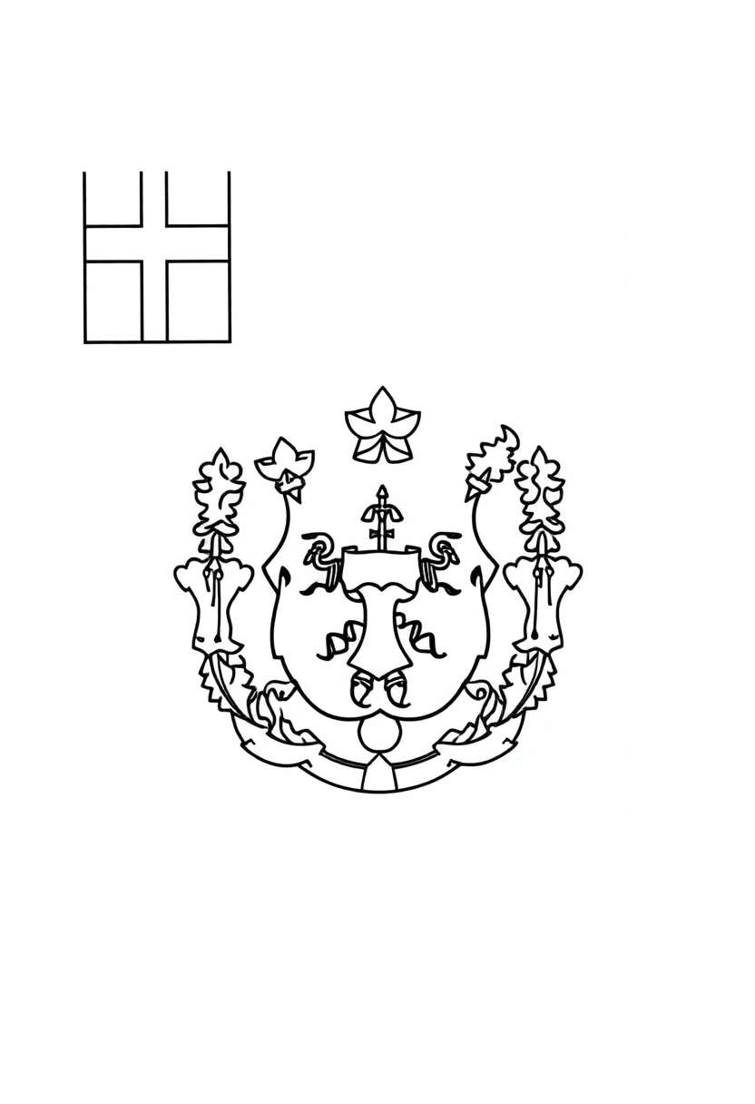 New Hampshire State Flag coloring page, free printable