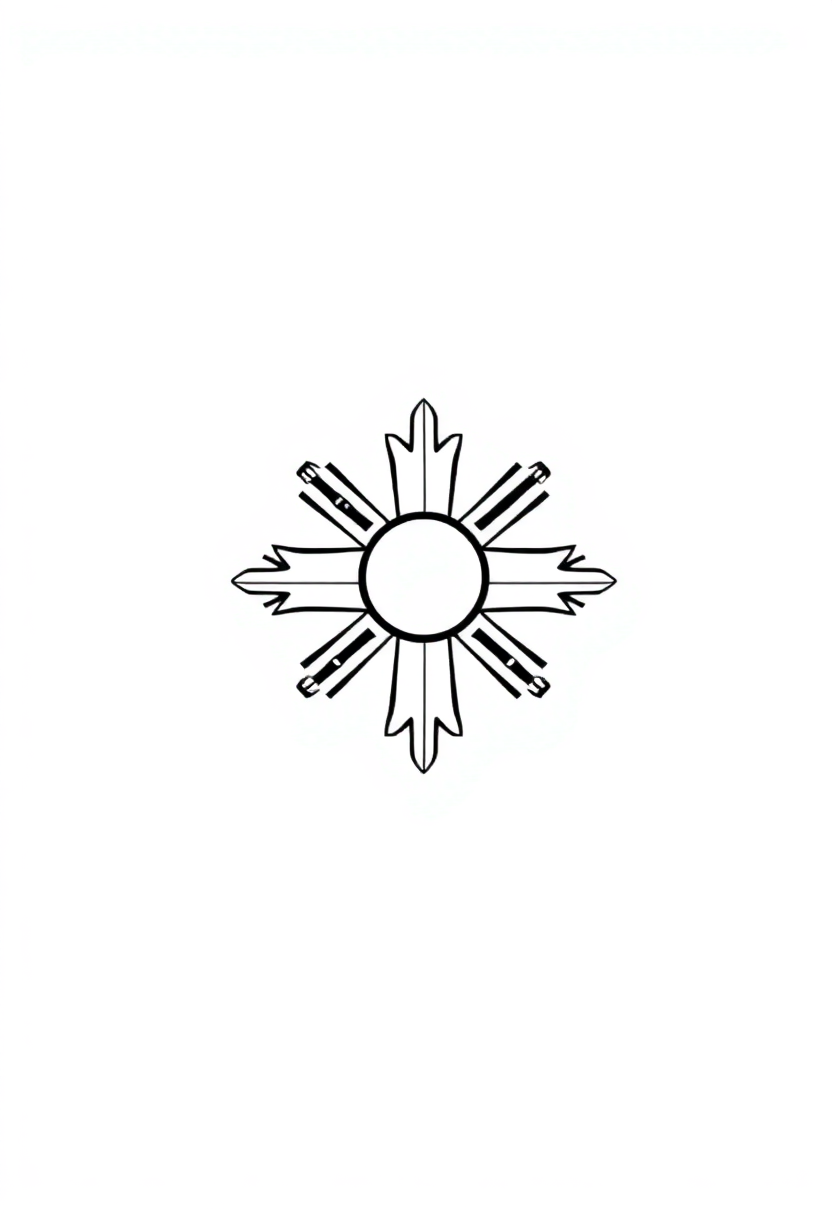 New Mexico State Flag coloring page, free printable