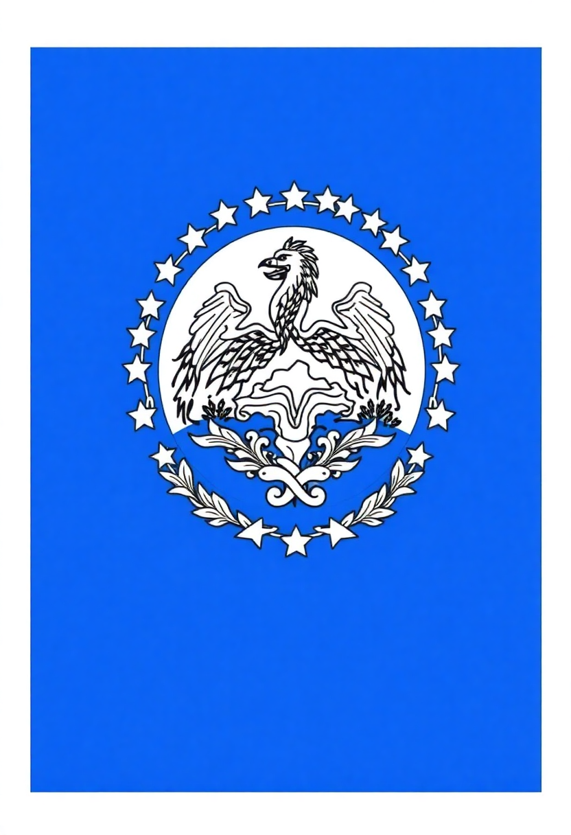 North Dakota State Flag coloring pages