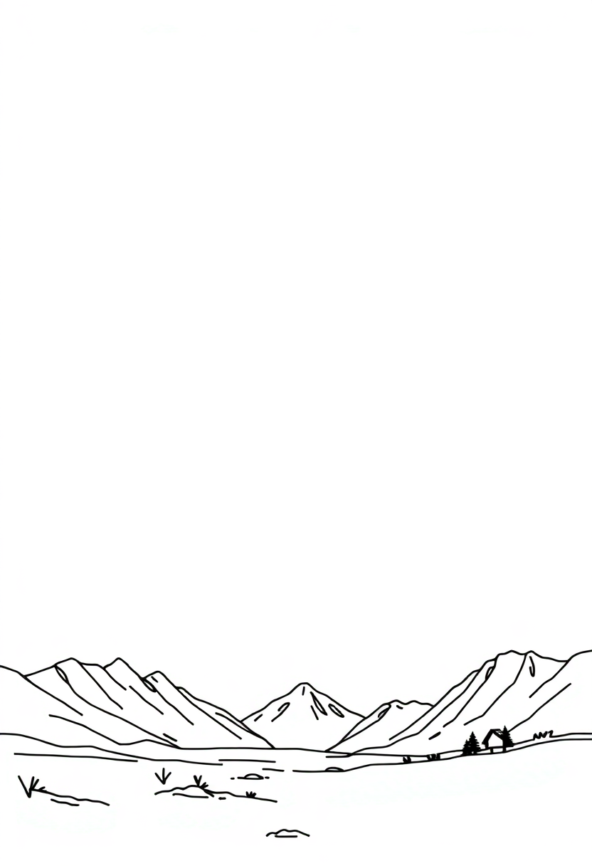 Northern Lights coloring pages
