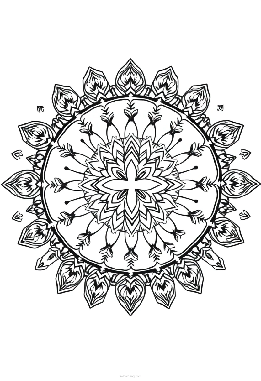 Nurse coloring page for kids