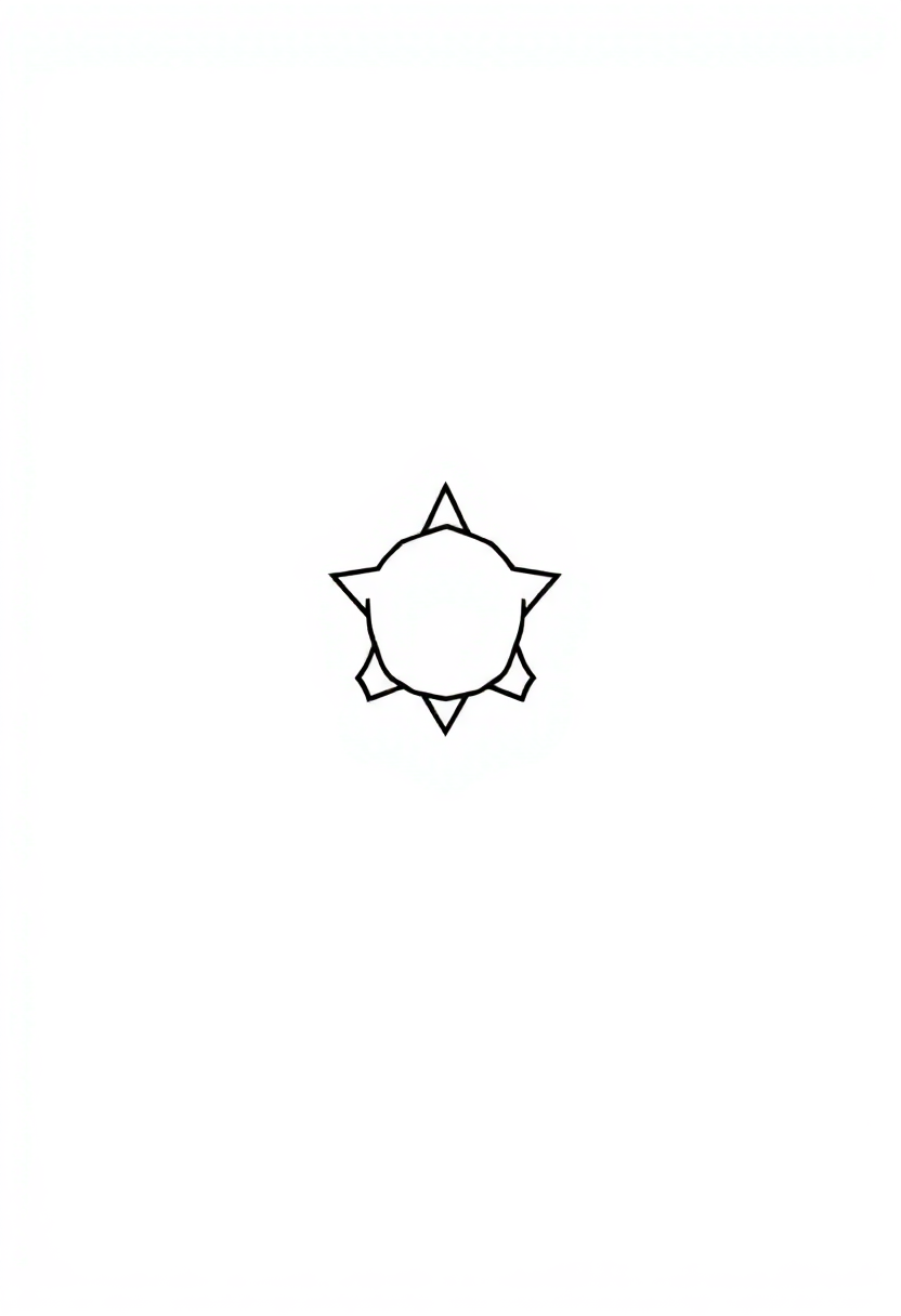 Oklahoma State Flag coloring page, free printable