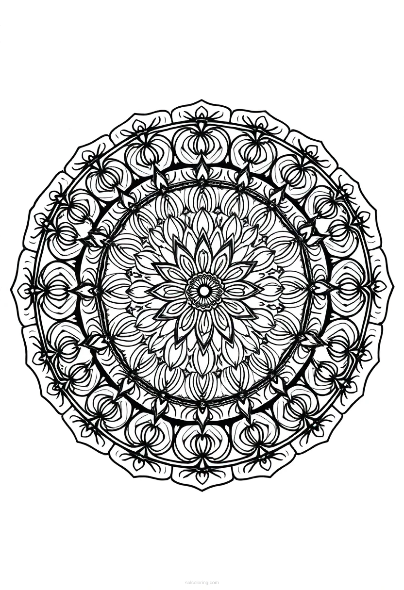 Pasta Bowl coloring page for kids