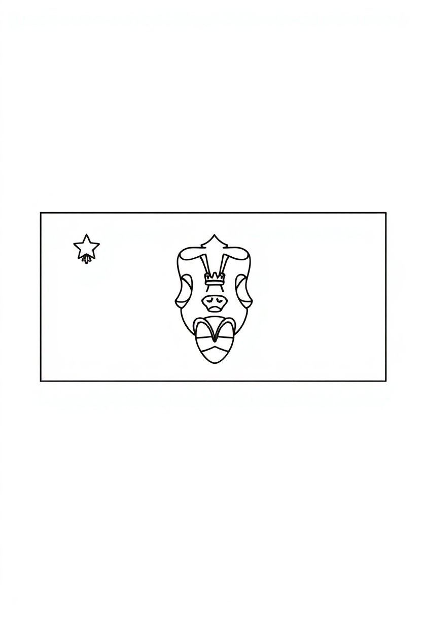 Pennsylvania State Flag coloring pages