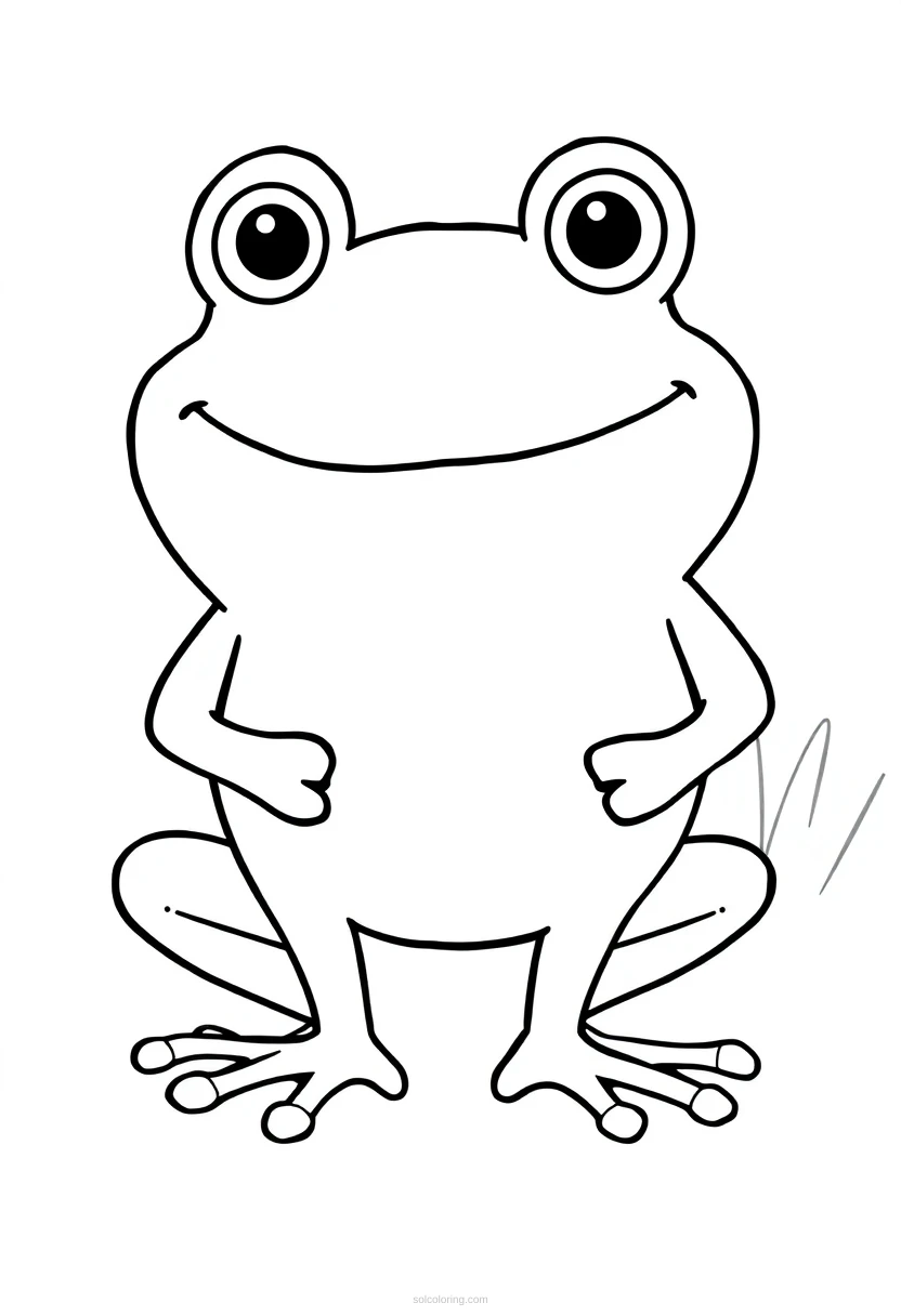Pepe the Frog coloring page for kids