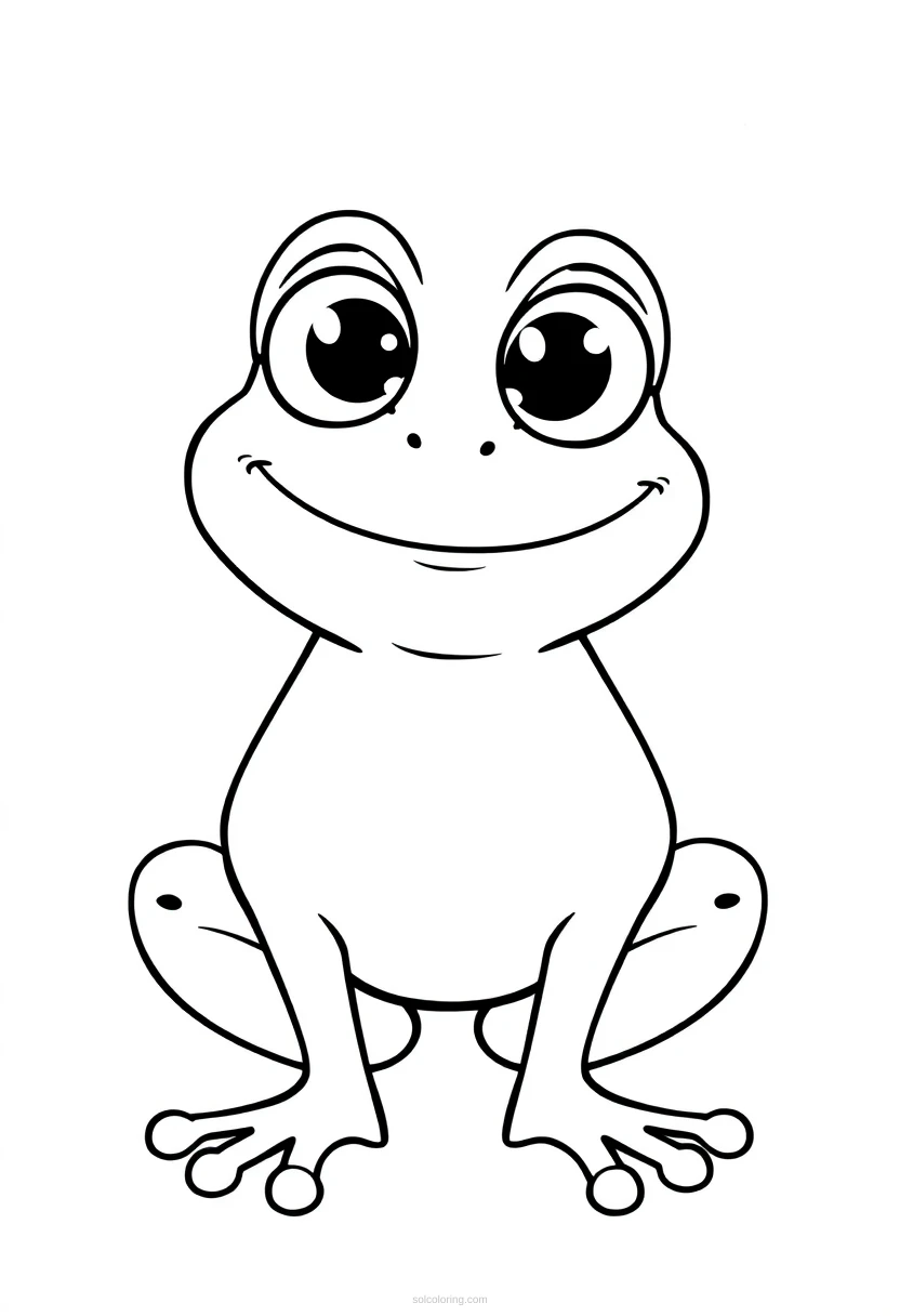 Pepe the Frog coloring page for kids