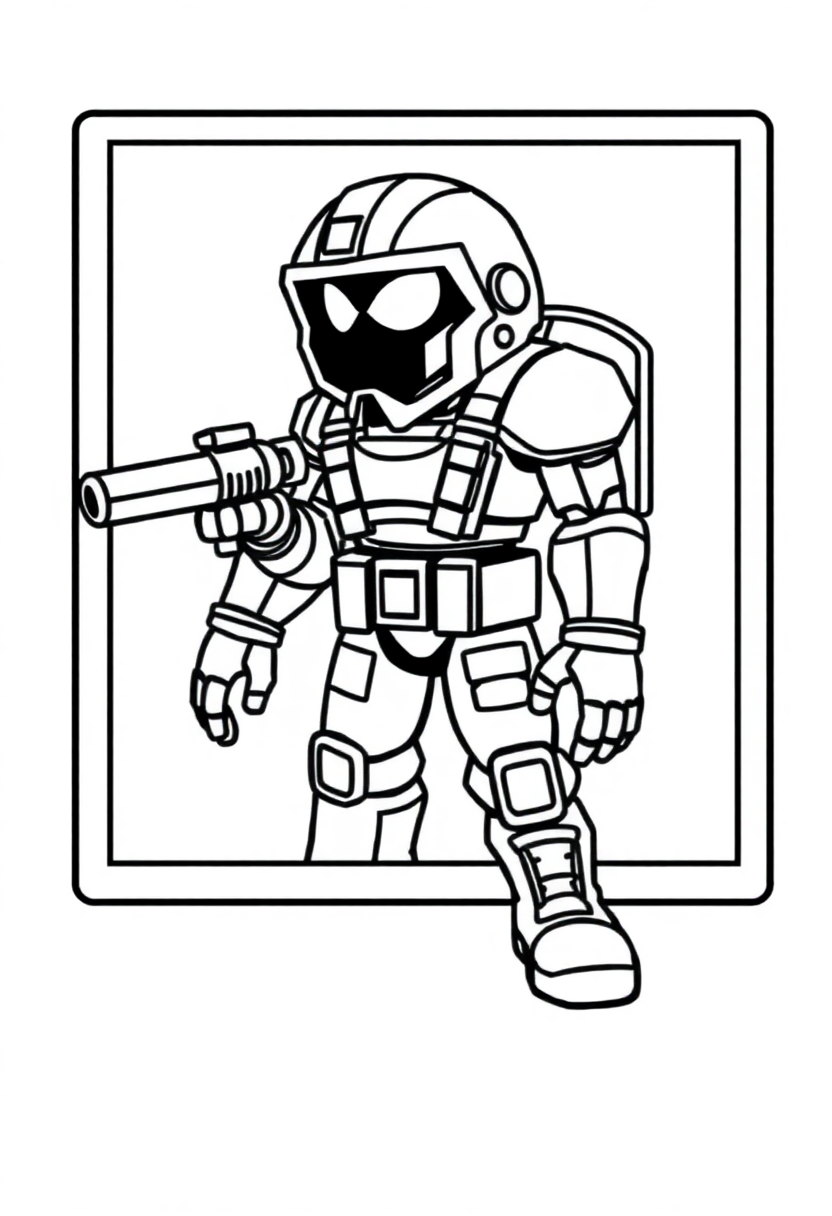 Pixel Art Game Over Screen coloring page, free printable