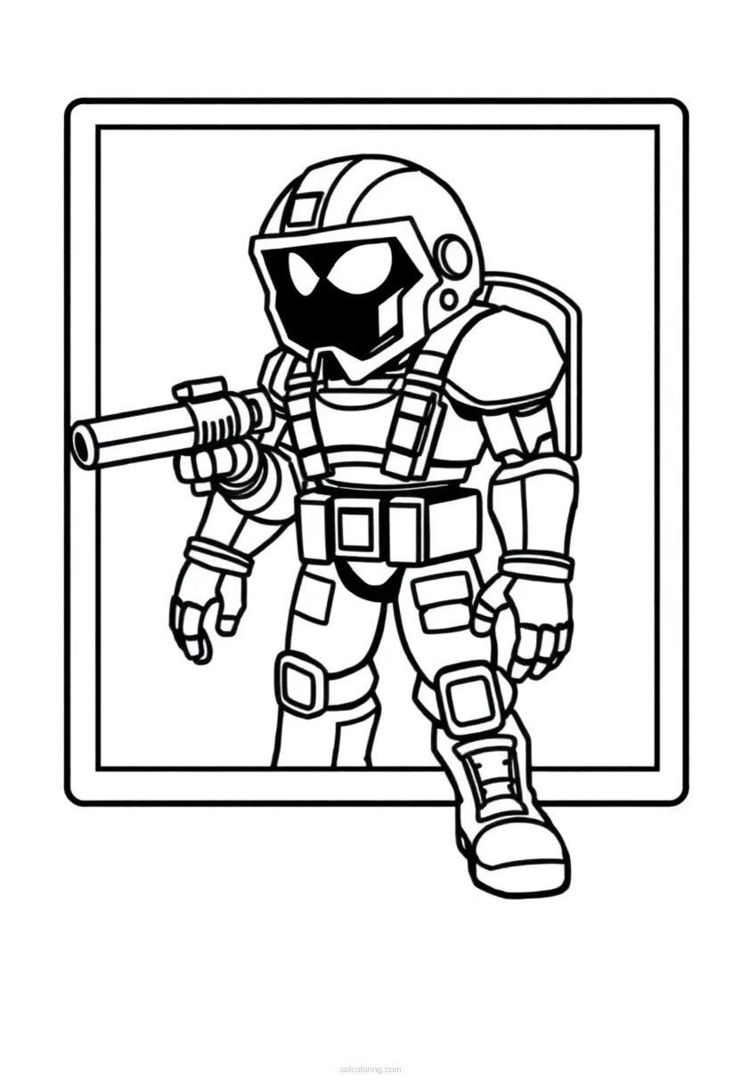 Pixel Art Game Over Screen coloring page for kids