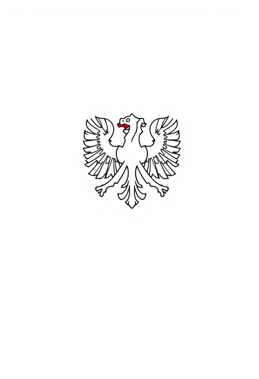 Polish Flag coloring page, free printable
