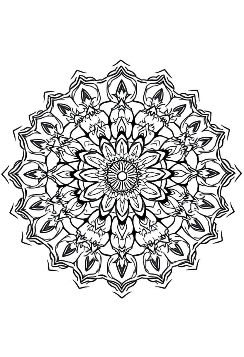 Popsicle coloring page, free printable