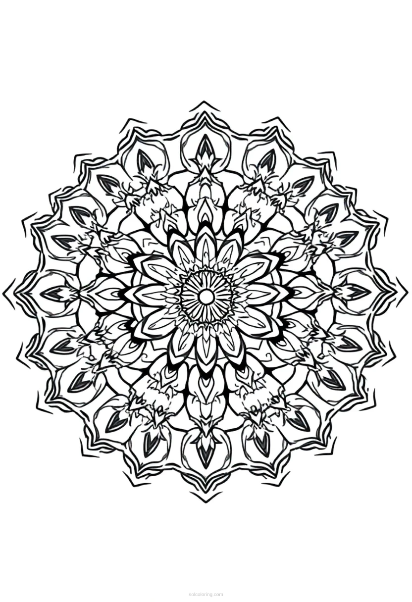 Popsicle coloring page for kids