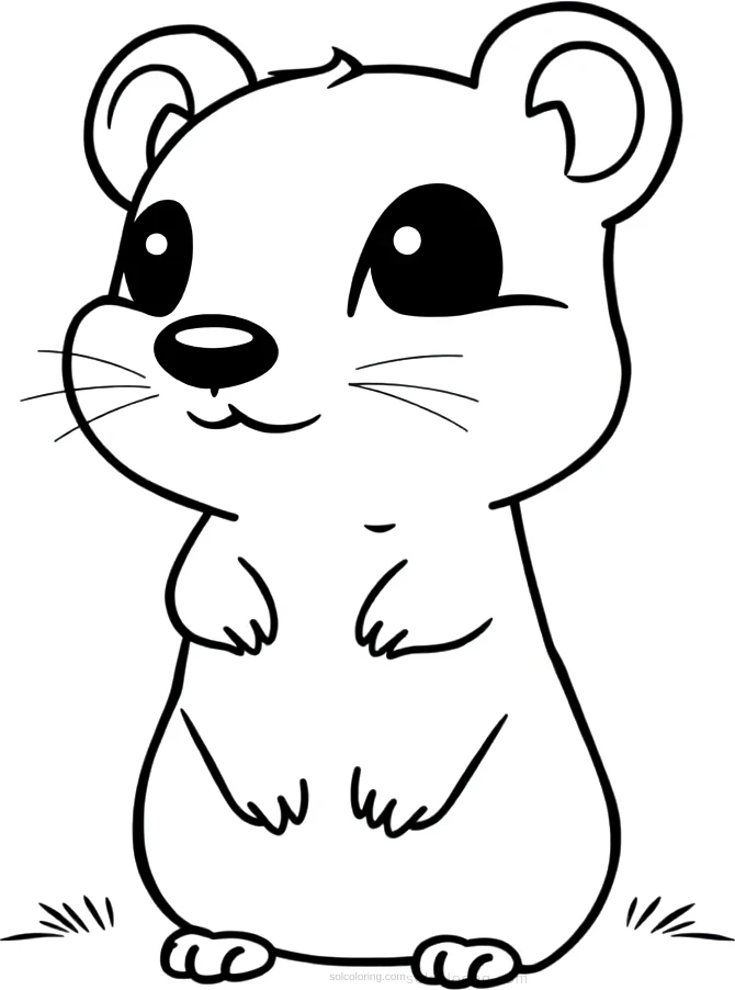 Prairie Dog coloring page for kids