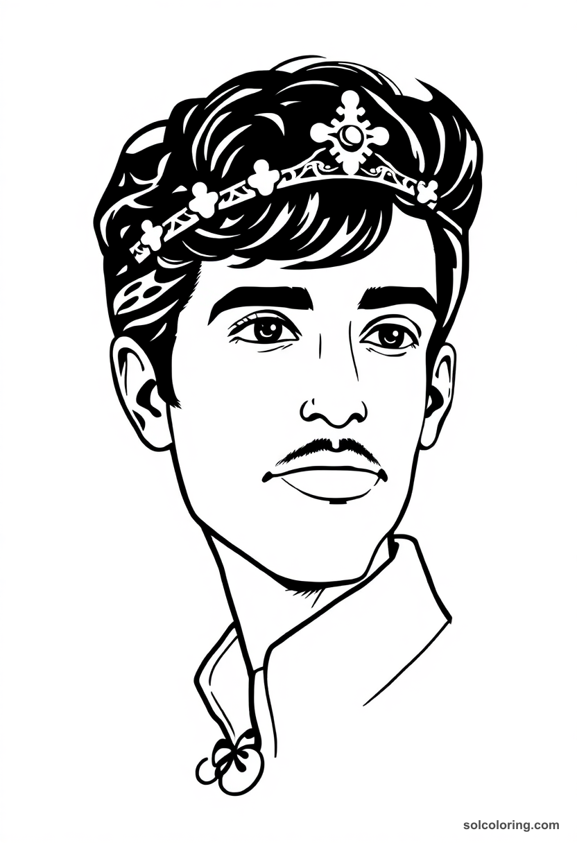 Illustrated Portrait Prince