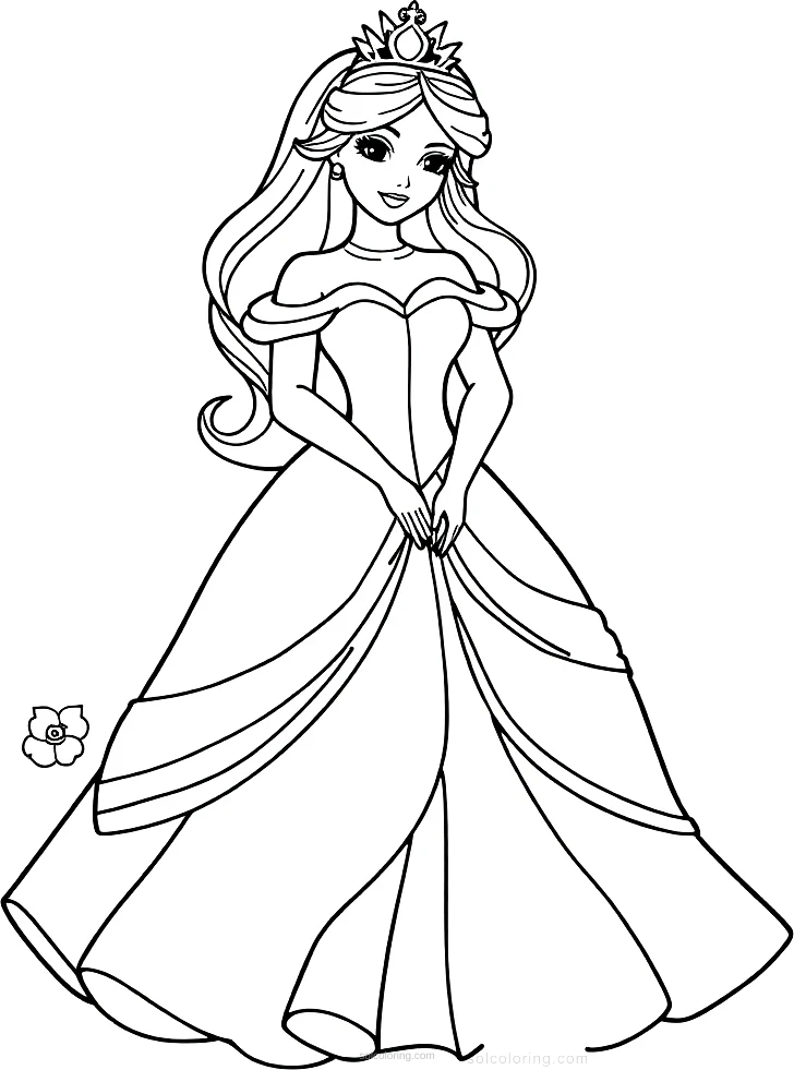 Princess coloring pages